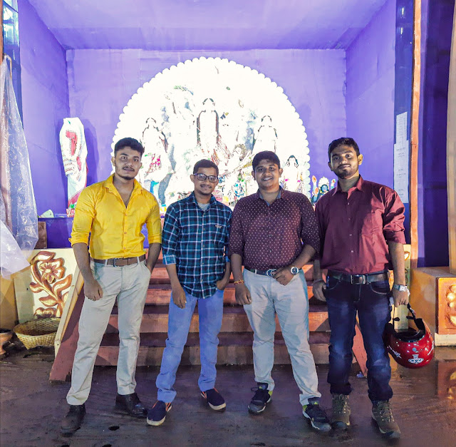 Some glimpses of Durga Puja 2020 in Covid time – Abhijit Debnath